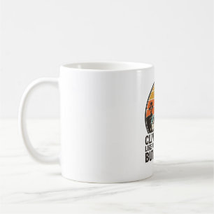 Mug Conception de T-Shirt drôle de père grimpeur vinta