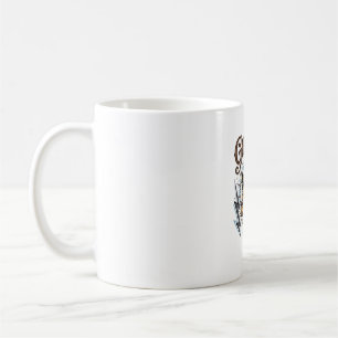 Mug Conception de T-Shirt Foudre Girafe Gravée Vintage
