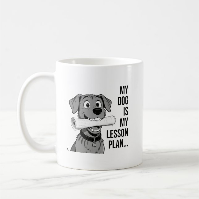 Mug Conception de T-Shirt pour le plan de cours de mon (Gauche)