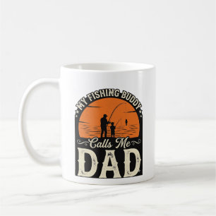 Mug Conception de T-shirt pour papa, compagnon de pêch
