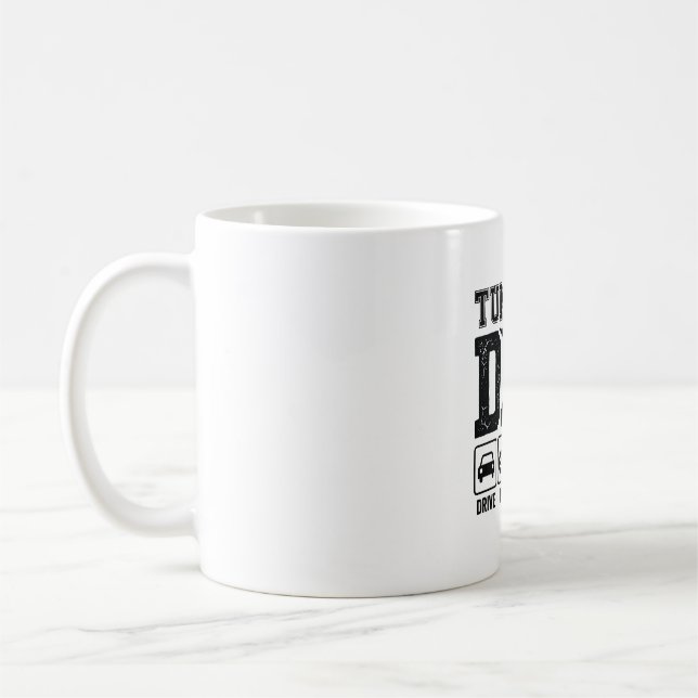 Mug Conception de T-shirt Tumbling Dad Drive Pay Clap  (Gauche)