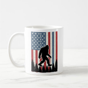 Mug Conception de t-shirt vectoriel vintage Bigfoot dr