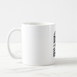 Mug Conception de t-shirt vintage Dog Is God écrit à l
