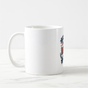 Mug Conception de t-shirt vintage du 4 juillet pour mé