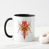 Conception de tatouage tribal Demon