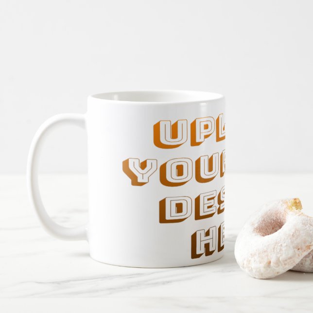 Mug Conception de téléchargement personnalisé de produ (Avec donut)
