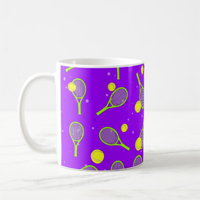 Mug Conception de tennis (Gauche)