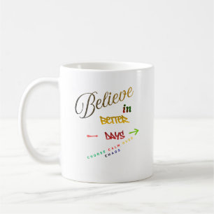 Mug Conception de texte moderne minimaliste motivant