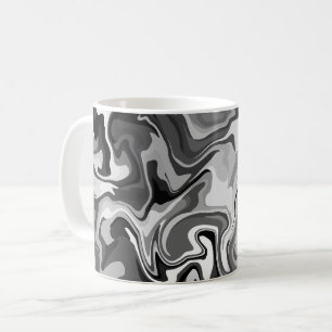 Mug Conception de torsion à fluide monochrome