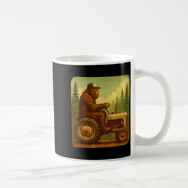 Mug Conception de tracteur Bigfoot pour agriculteurs h (Droite)