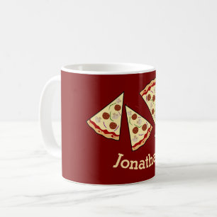 Mug Conception de tranches de pizza