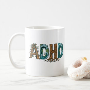 Mug Conception de typographie Éléments de la nature TD