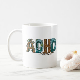 Mug Conception de typographie Éléments de la nature TD