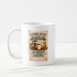 Mug Conception de typographie vintage pour amateur de