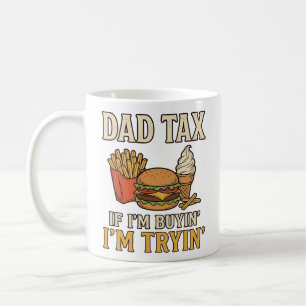 Mug Conception de vecteur de citation de papa de nourr