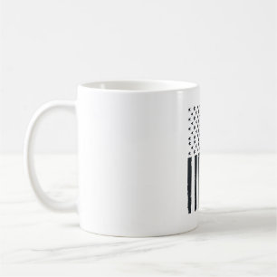Mug Conception de vecteur de drapeau américain de papa