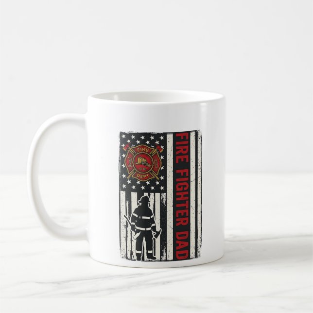 Mug Conception de vecteur de drapeau en détresse de pa (Gauche)