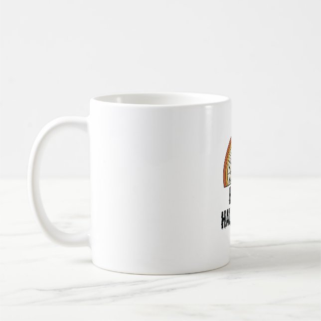 Mug Conception de vecteur de toile d'araignée de Hallo (Gauche)