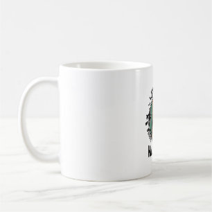 Mug Conception de vecteur vintage de maison hantée Hal