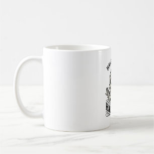 Mug Conception de vecteur vintage Halloween de maman d
