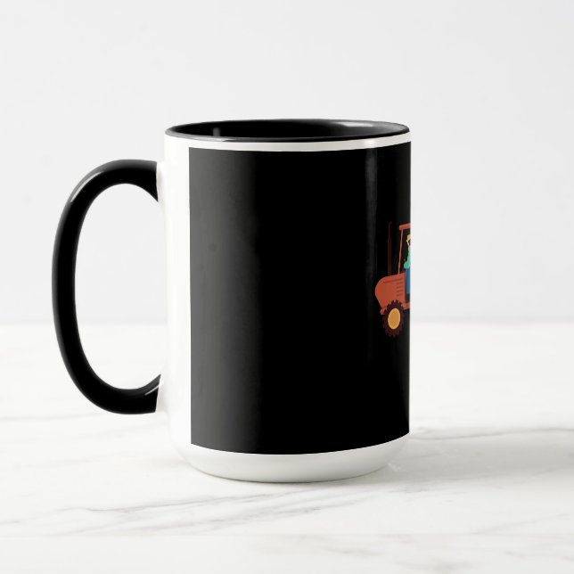 Mug Conception de vie de ferme amusante (Gauche)