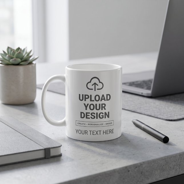 Mug Conception de visuel et de texte (Créateur téléchargé)