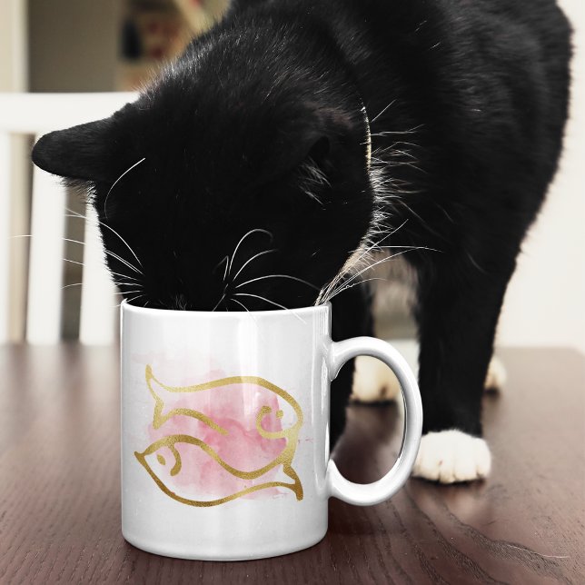 Mug Conception de zodiaque à l'aquarelle personnalisab (Créateur téléchargé)