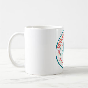 Mug Conception d'emblème de badge de Pickleball 'Dink