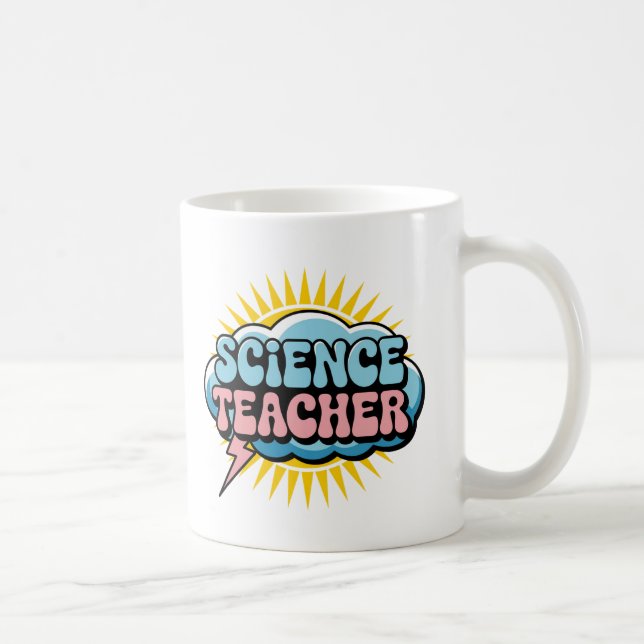 Mug "Conception d'enseignants en sciences colorées (Droite)
