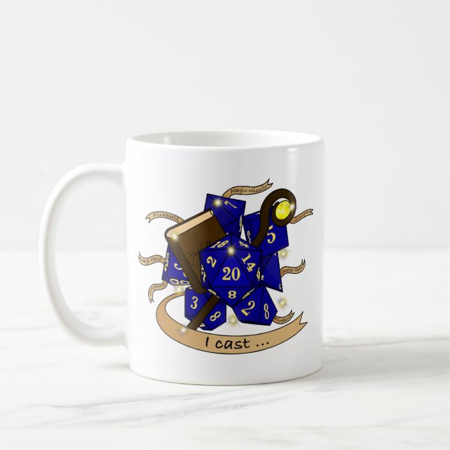 Mug Conception des dés de l'Assistant (Gauche)
