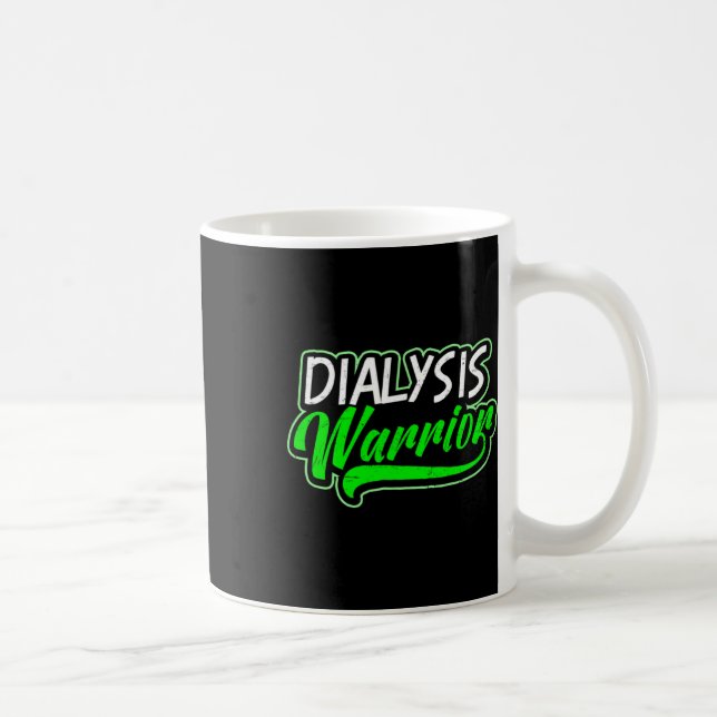 Mug Conception des maladies du rein Dialyse Guerrier C (Droite)