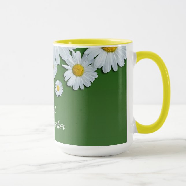Mug Conception des maris, travailleur social retraité (Droite)
