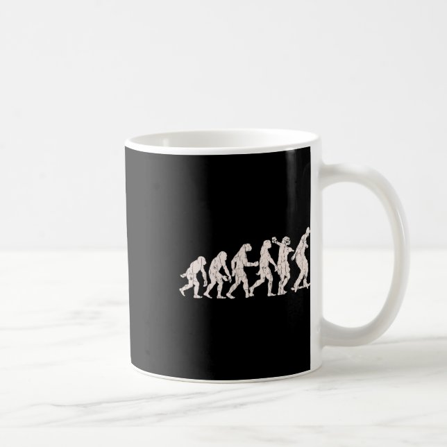 Mug Conception d'évolution de skateboard drôle pour sk (Droite)