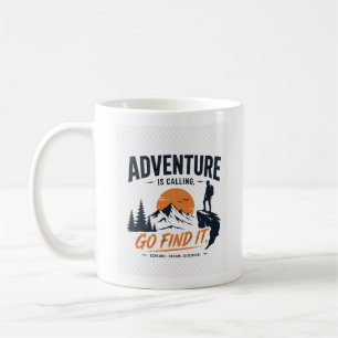 Mug Conception d'explorateur d'aventure et de plein ai