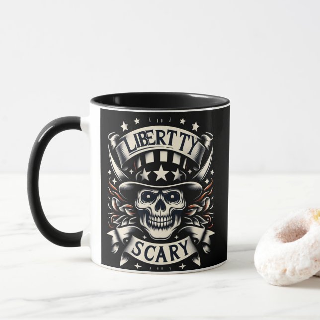 Mug Conception d'Halloween (Avec donut)