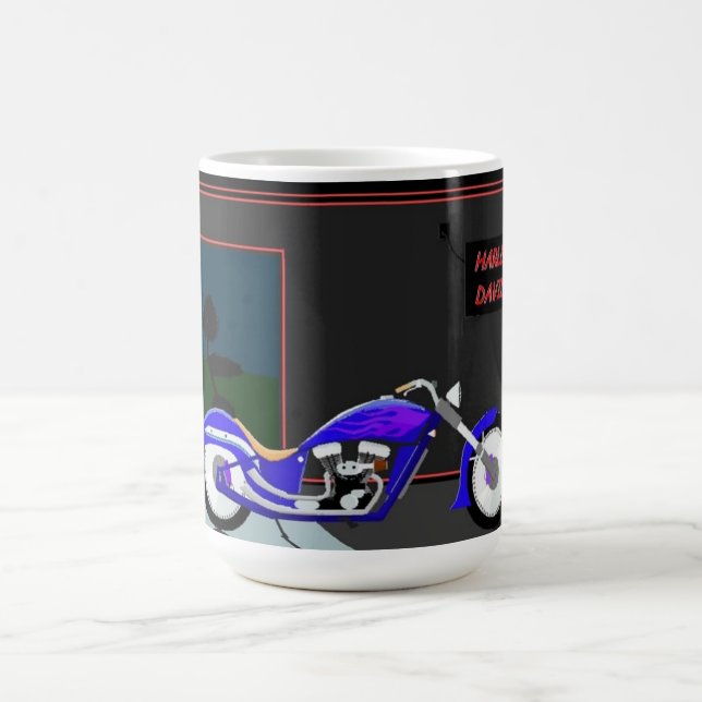 Mug conception d'hélico personnalisée (Centre)