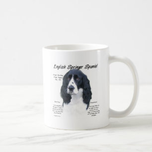 Mug Conception d'histoire de l'épagneul de springer