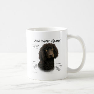 Mug Conception d'histoire d'épagneul d'eau irlandaise