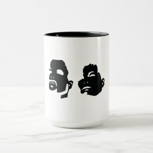 Mug Conception d'icône Heads Up par BerkhouseSnyder