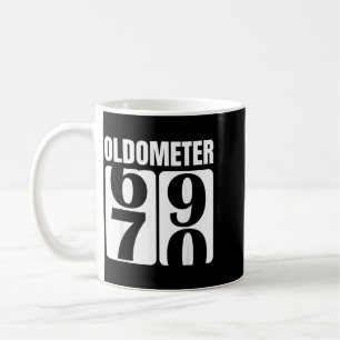 Mug Conception drôle d'anniversaire 70 ans Oldometer