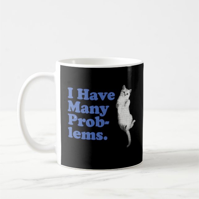Mug Conception drôle de chat (Gauche)