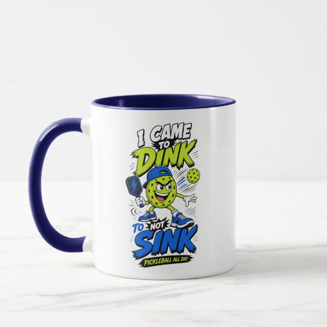 Mug Conception drôle de joueur de pickleball (Gauche)