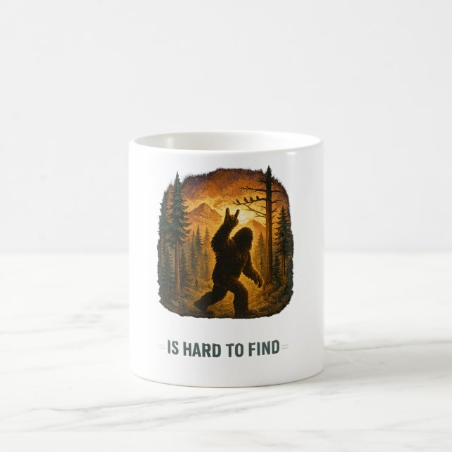 Mug Conception drôle personnalisée de Bigfoot Sasquatc (Centre)