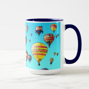 Mug Conception du Art numérique de la Fiesta Balloon à