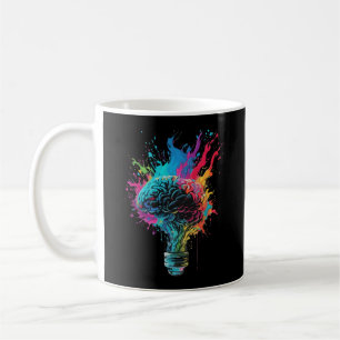 Mug Conception Du Cerveau Avec Explosion De Bulbe Colo