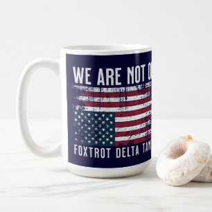 Mug Conception Du Drapeau Anti Trump, Nous Ne Sommes P