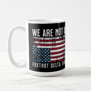 Mug Conception Du Drapeau Anti Trump, Nous Ne Sommes P