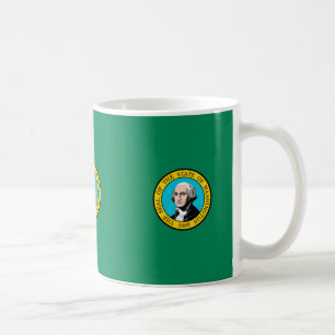 Mug Conception du drapeau de l'État de Washington