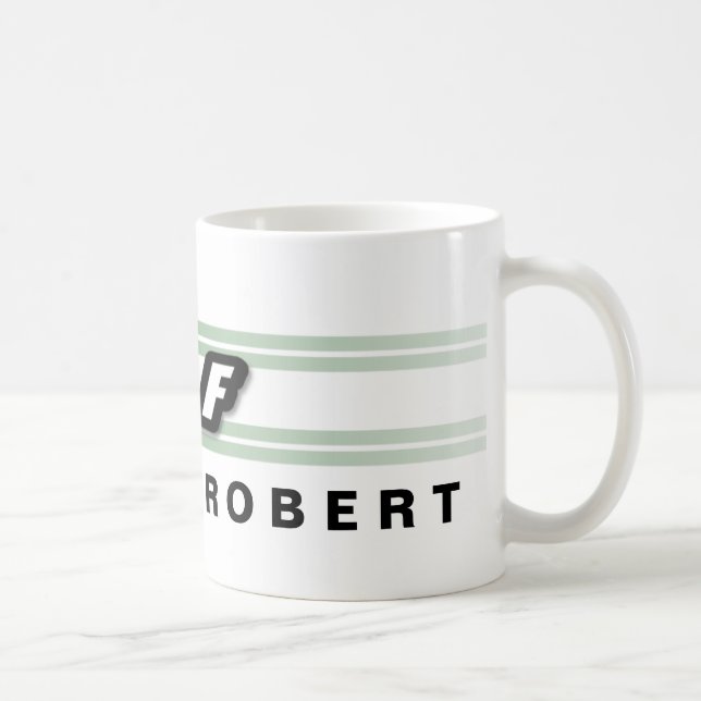 Mug Conception du lecteur de golf (Droite)