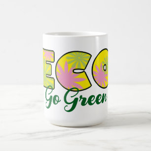 Mug Conception Éco Rétro Verte